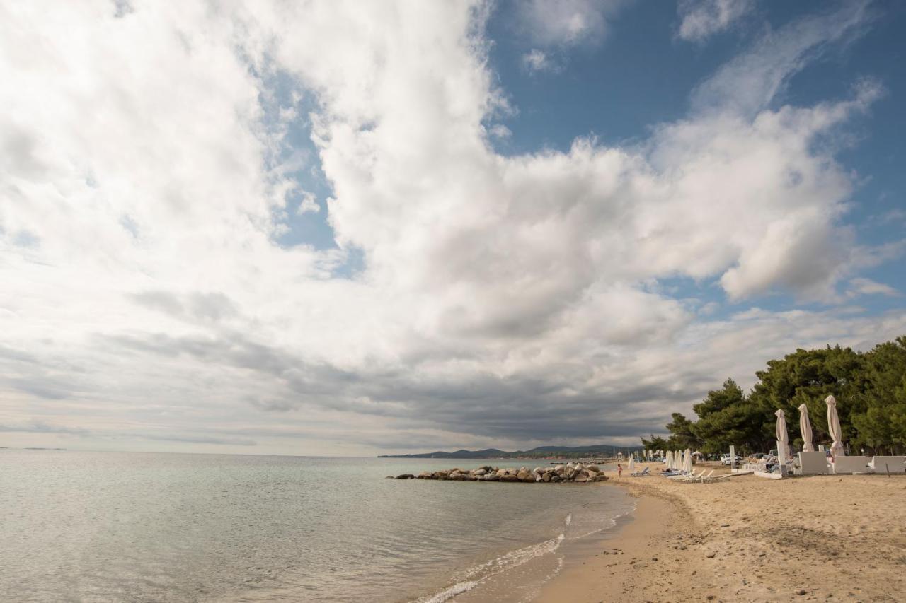 Seasidelongo Houses 1 Min From The Beach Of Nikiti المظهر الخارجي الصورة