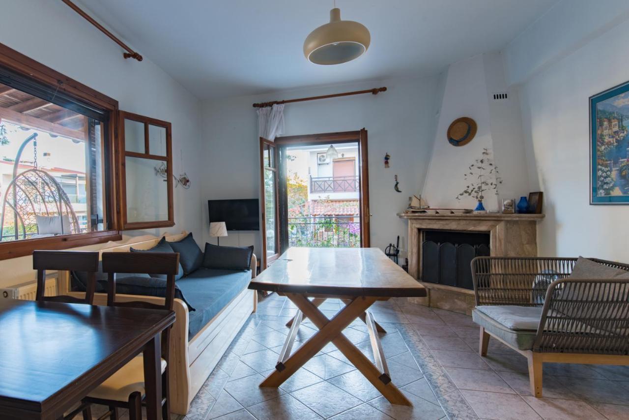 Seasidelongo Houses 1 Min From The Beach Of Nikiti المظهر الخارجي الصورة